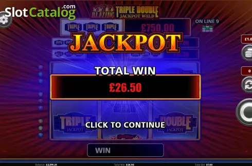 Скрин8. Blazing 777 Triple Double Jackpot Wild слот