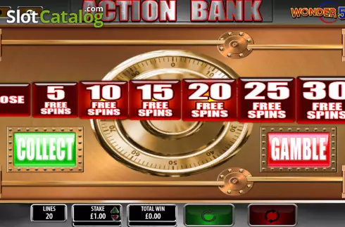Скрин8. Action Bank Wonder 500 слот