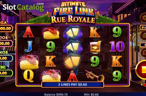 Скрин5. Ultimate Fire Link Rue Royale слот