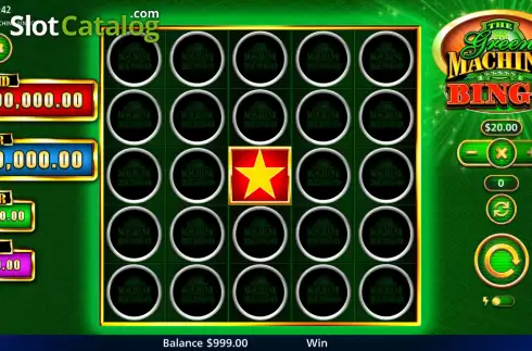 Скрин2. The Green Machine Bingo слот