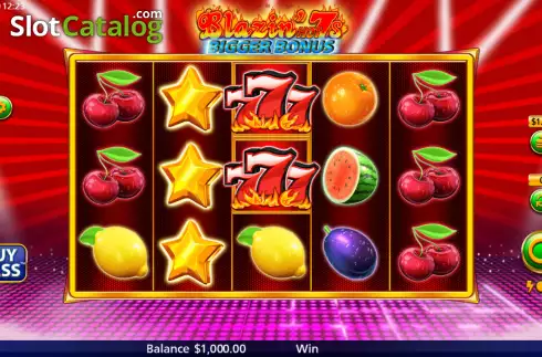 Скрин2. Blazin Hot 7's Bigger Bonus слот