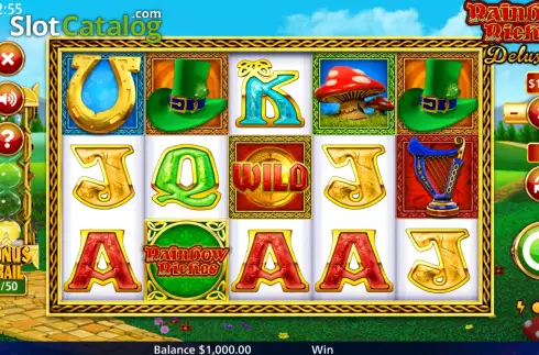 Скрин2. Rainbow Riches Deluxe слот