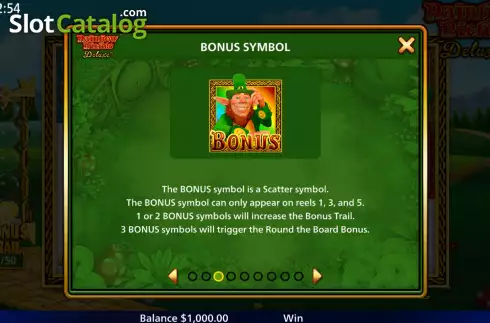 Скрин7. Rainbow Riches Deluxe слот