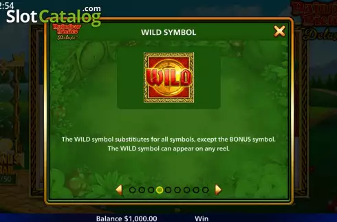 Скрин8. Rainbow Riches Deluxe слот