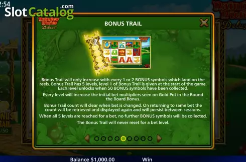 Скрин9. Rainbow Riches Deluxe слот