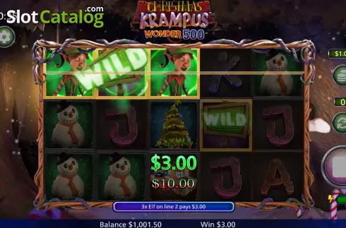 Скрин3. Christmas Krampus Wonder 500 слот