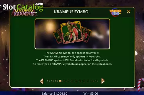 Скрин8. Christmas Krampus Wonder 500 слот