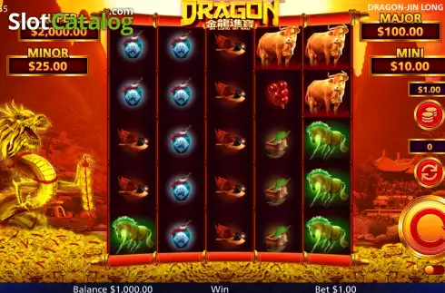 Скрин2. Dragon Jin Long Jin Bao слот