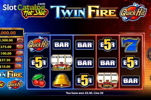 Скрин3. HotShot TwinFire слот