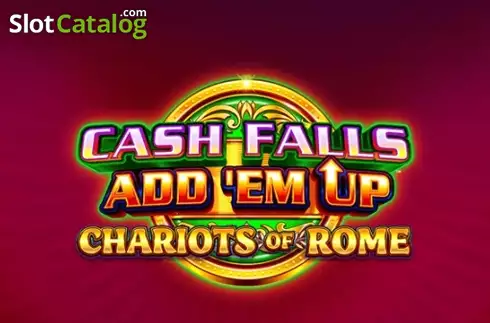 Cash Falls: Add 'Em Up Chariots of Rome логотип