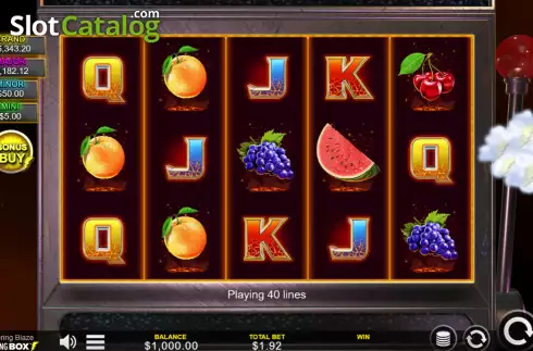 Скрин2. Thundering Blaze слот