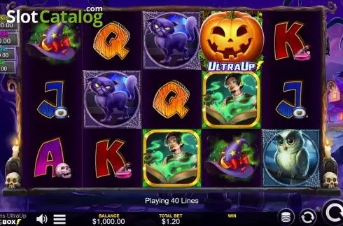 Скрин2. Pumpkins UltraUp слот