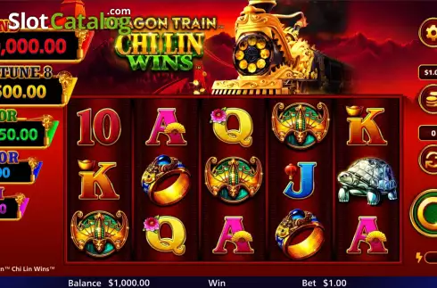 Скрин3. Dragon Train Chi Lin Wins слот