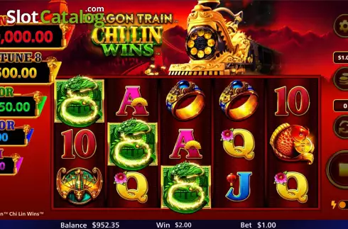 Скрин8. Dragon Train Chi Lin Wins слот