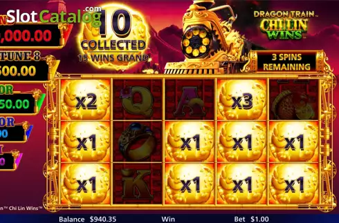 Скрин6. Dragon Train Chi Lin Wins слот