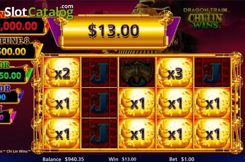 Скрин7. Dragon Train Chi Lin Wins слот