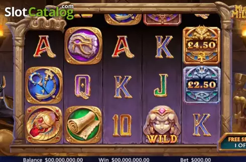 Скрин2. Mummy’s Millions слот