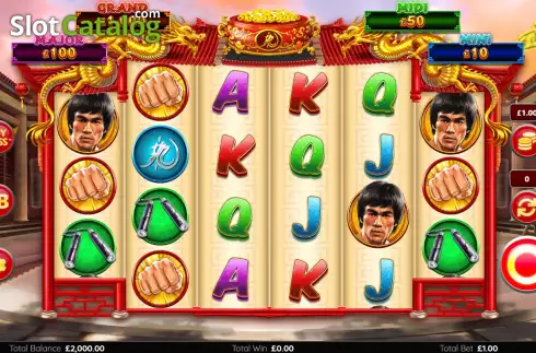 Скрин2. Bruce Lee Kung Fu Wilds слот