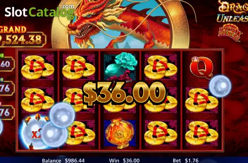 Скрин3. Dragon Unleashed - Prosperity Packets слот