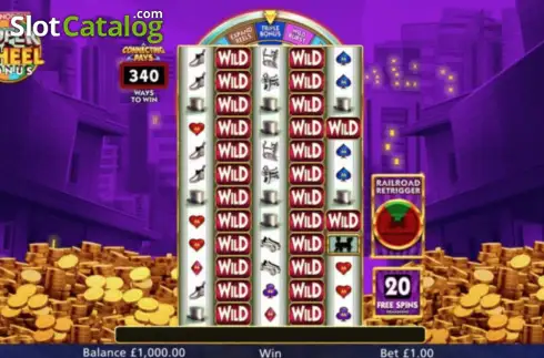 Скрин3. Monopoly Super Wheel Bonus слот