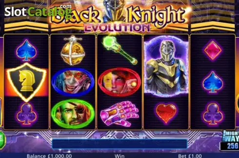 Скрин2. Black Knight Evolution слот