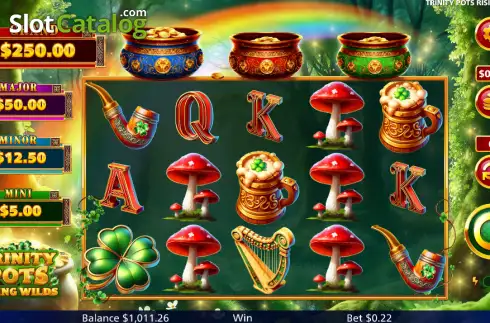 Скрин2. Trinity Pots Rising Wilds слот