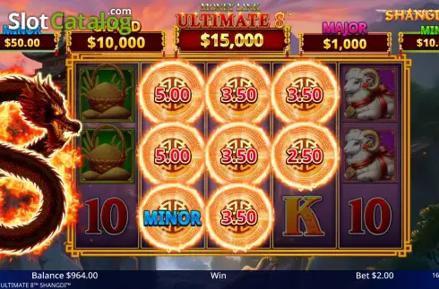Скрин3. Money Link Ultimate 8 Shangdi слот