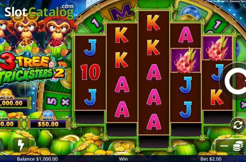 Скрин2. 3 Tree Tricksters 2 слот