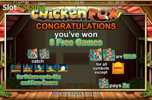 Скрин7. Chicken Fox слот