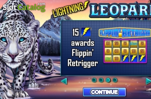Скрин2. Lightning Leopard слот