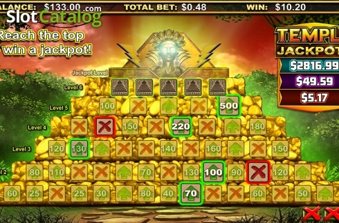 Скрин5. Frogs 'n Flies Temple Cash слот