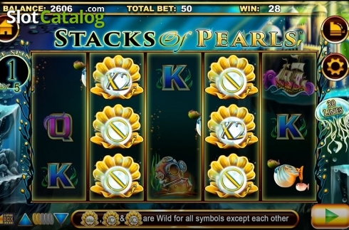Скрин6. Stacks of Pearls слот