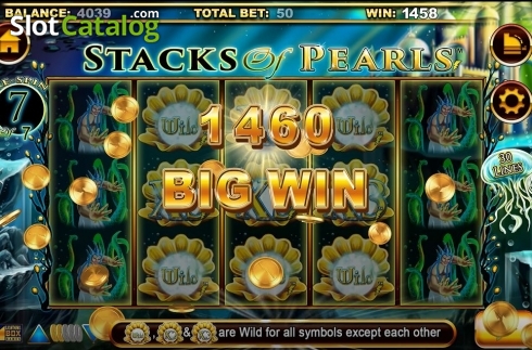 Скрин9. Stacks of Pearls слот