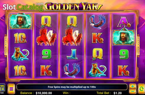 Скрин3. Golden Yak слот