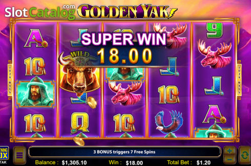 Скрин6. Golden Yak слот