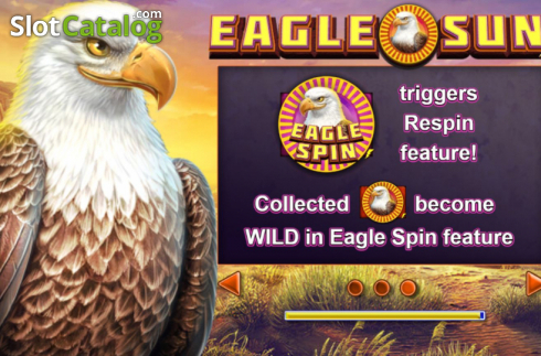 Скрин2. Eagle Sun слот