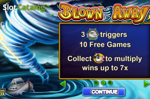 Скрин2. Blown Away слот