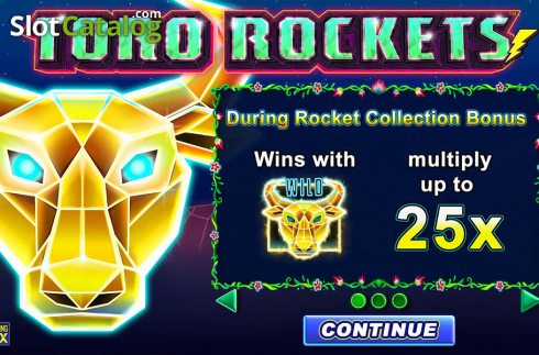 Скрин2. Toro Rockets слот