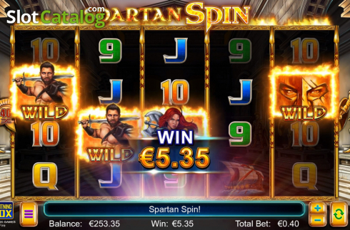 Скрин6. Spartan Fire слот