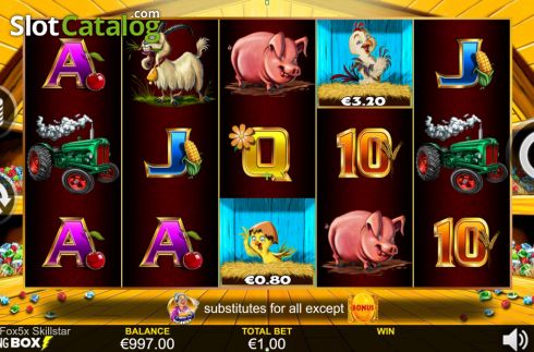Скрин2. Chicken Fox 5x Skillstar слот