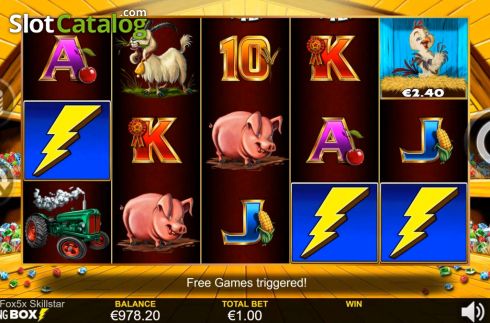 Скрин3. Chicken Fox 5x Skillstar слот