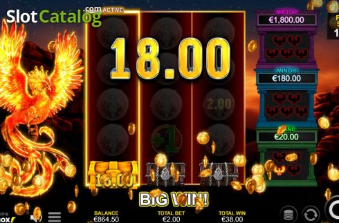 Скрин4. Phoenix Coins слот