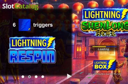 Скрин2. Lightning Shenlong слот