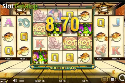 Скрин6. Wild Hot Wasabi слот