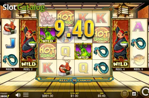 Скрин7. Wild Hot Wasabi слот