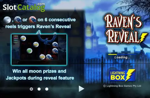 Скрин2. Raven's Reveal слот