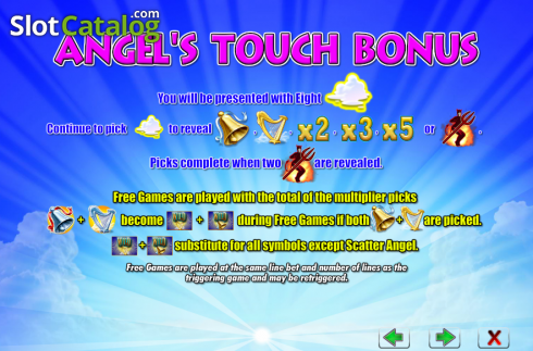 Скрин3. Angel's Touch слот