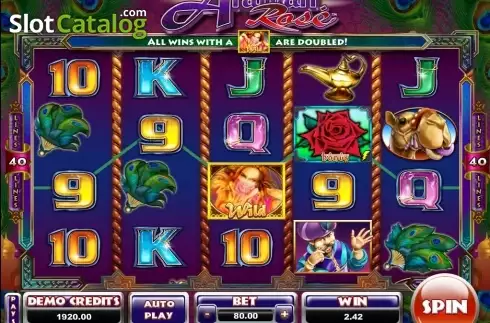 Скрин8. Arabian Rose (Lightning Box) слот
