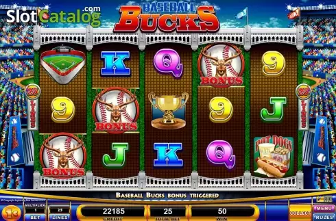 Скрин4. Baseball Bucks слот