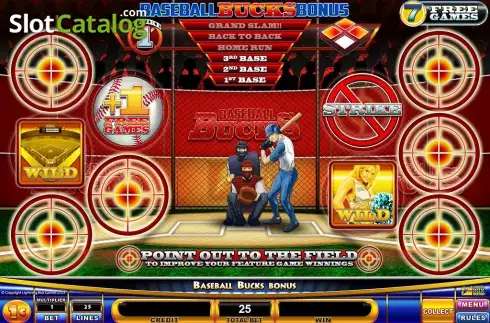 Скрин5. Baseball Bucks слот